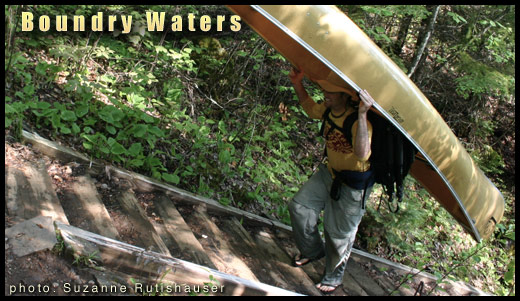 Boundry waters canoe